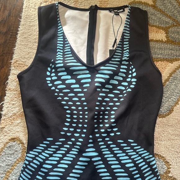 Black/Blue Rave Romper - Picture 5 of 6